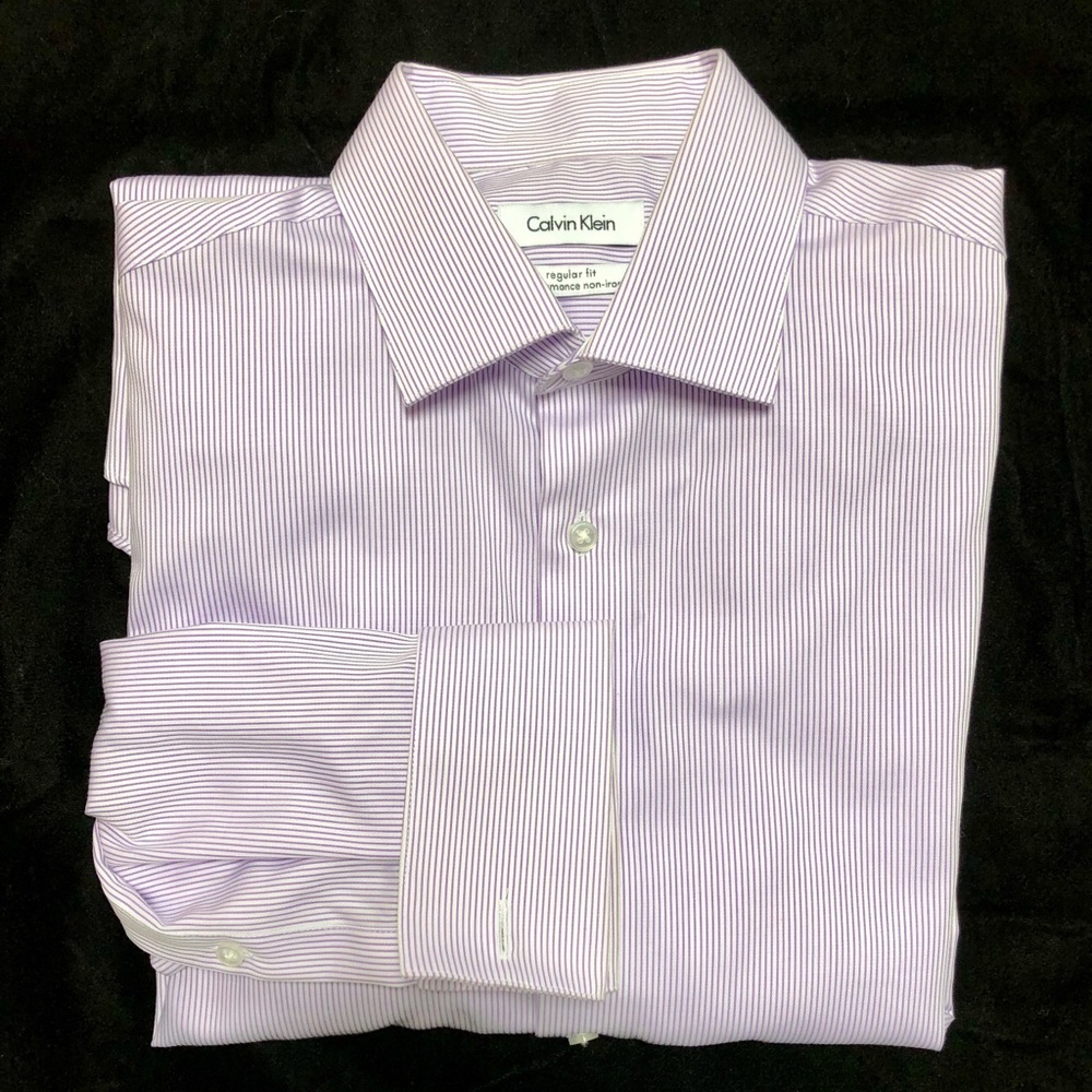 NWOT Calvin Klein French Cuff Shirt